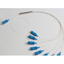 1 * 8 Splitter PLC para fibra óptica con conector Sc / Upc